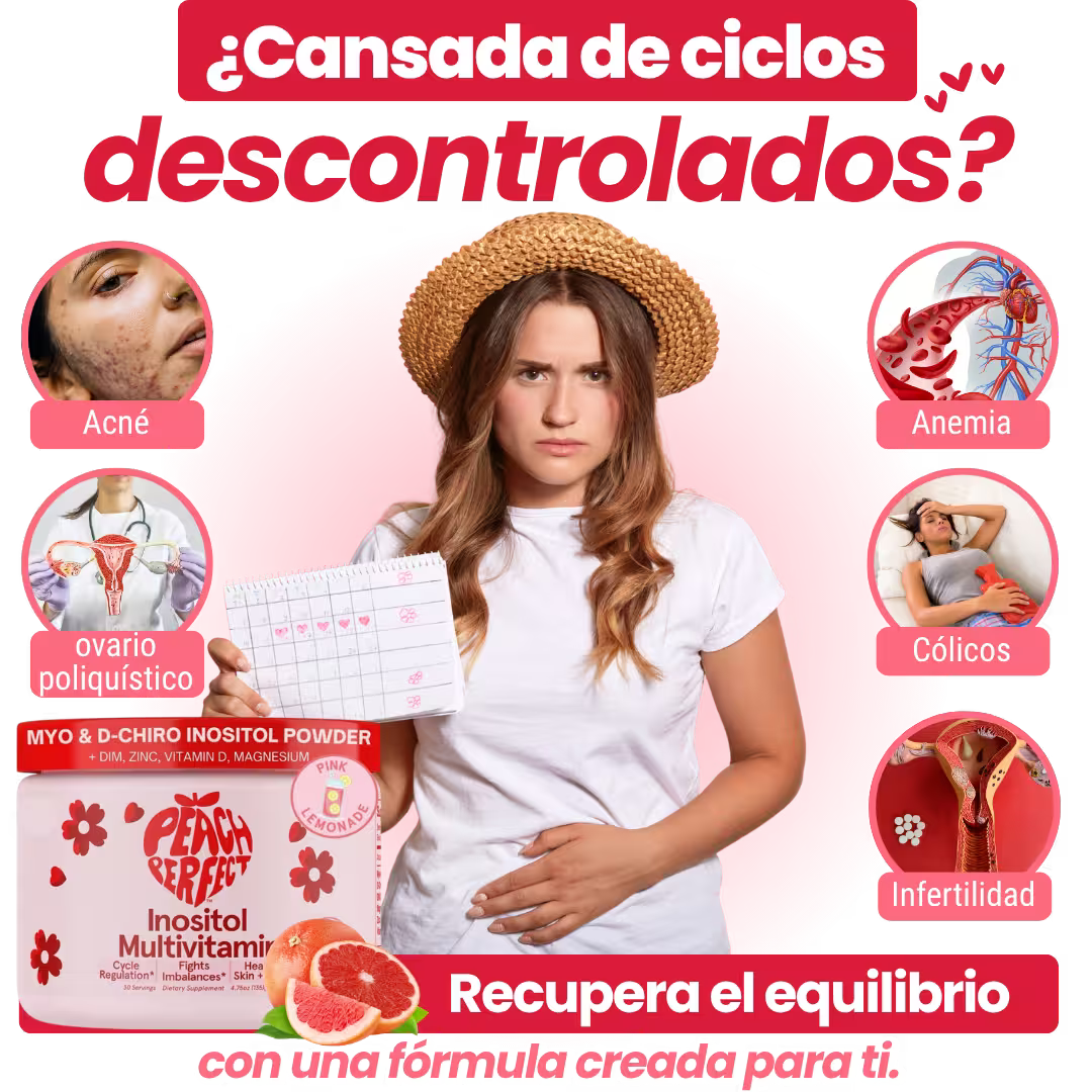 Peach Perfect - Inositol multivitaminic